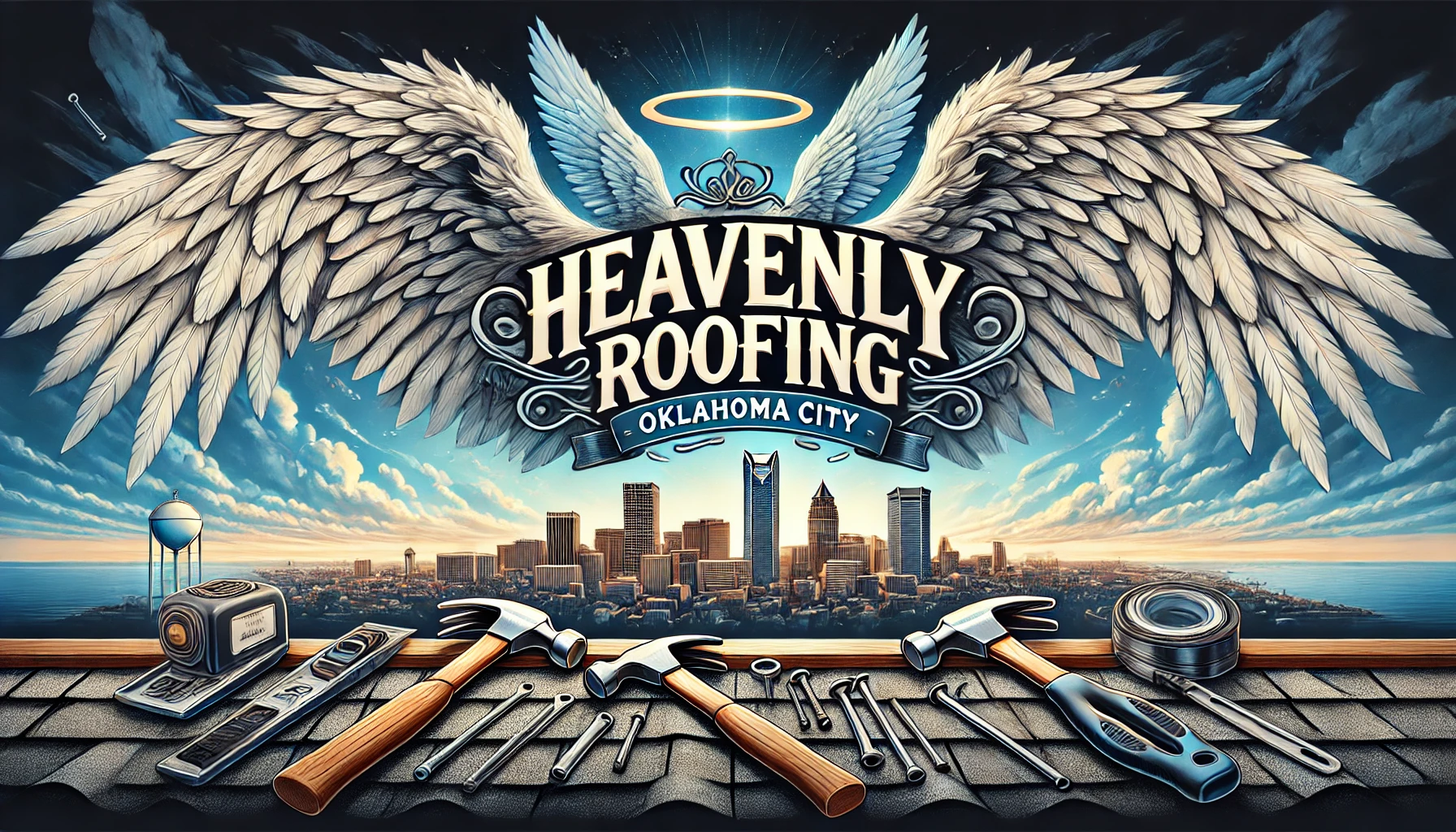 Heavenly Roofing OK Banner